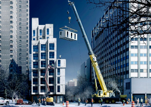 THE STACK: Innovación residencial con prefabricados en Nueva York