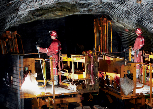 Aplicaciones del concreto en el sector minero de Canadá