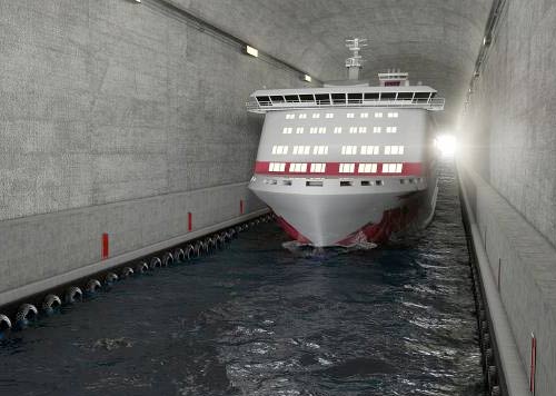 Noruega: Túnel único en su tipo