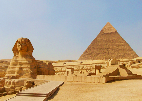 concreto en la antigüedad ¿Cómo se construyeron las pirámides egipcias?
